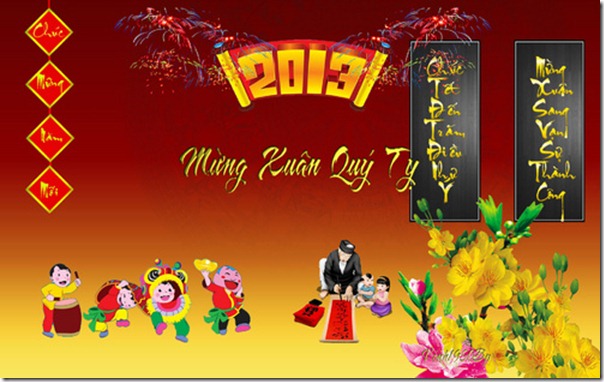 Lời Chúc Mừng Năm Mới 2013
