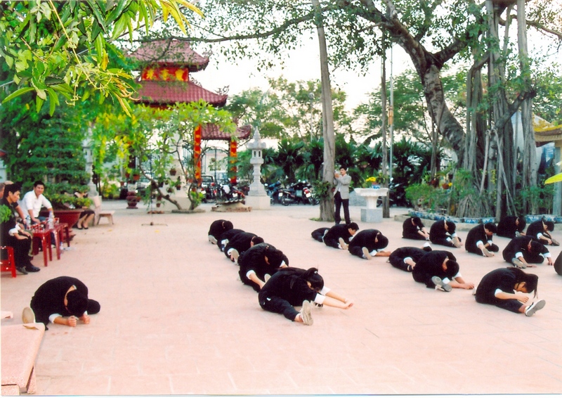 Thầy trò ngày đầu thành lập võ đường tại Linh Quang Tự - Ảnh 05